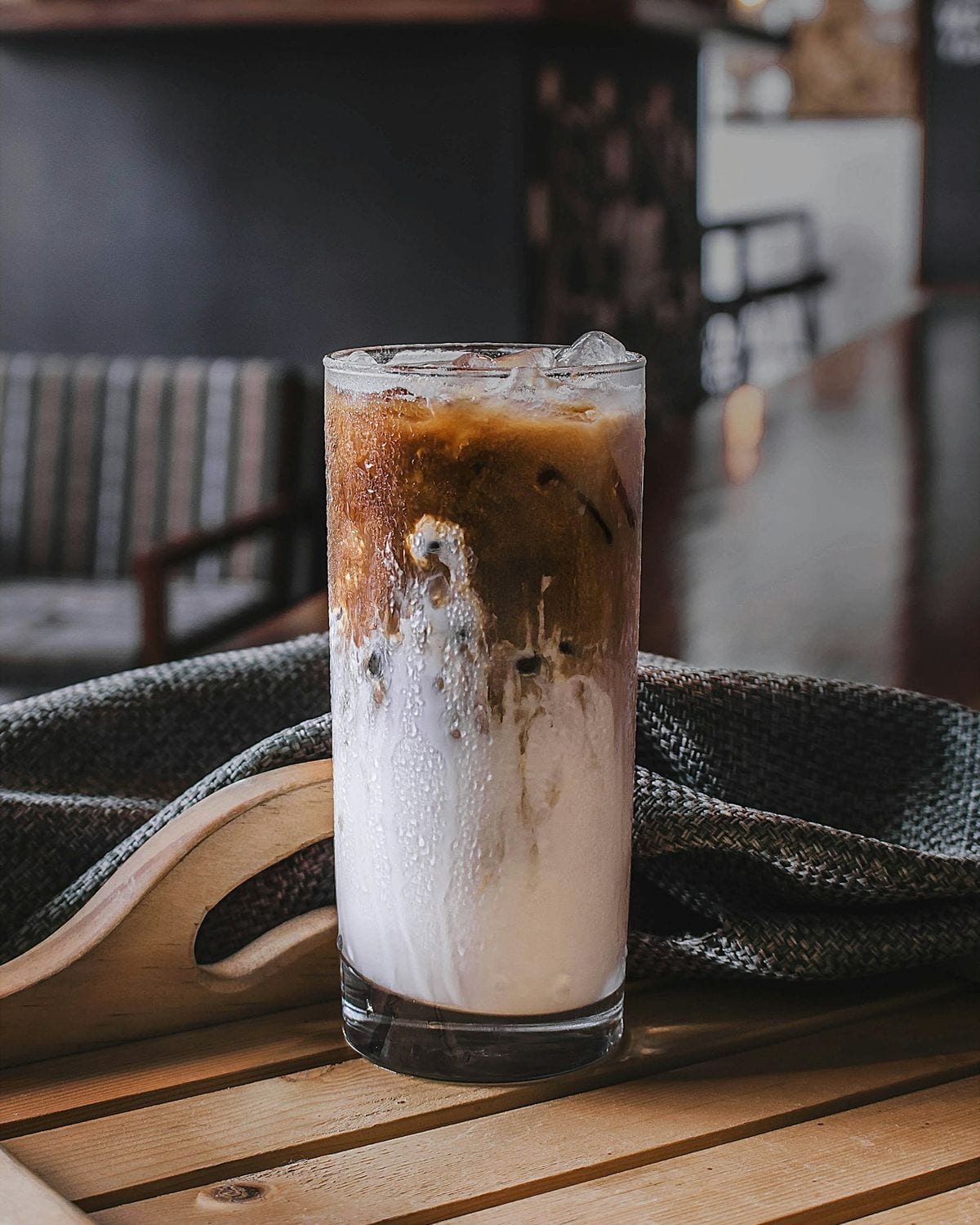 Classic Iced Latte — A clean, balanced iced latte. Single-origin espresso, cold milk, nothing else getting in the way.